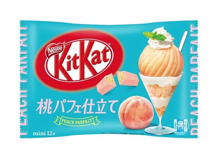 KitKat al gusto semifreddo alla pesca - Nestle' 118g. (12 pezzi)